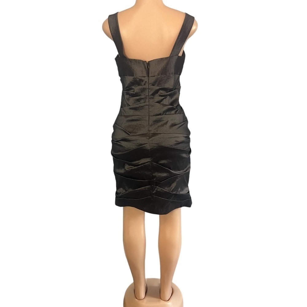 Max and Cleo Greyfrost Ruffle Shift Dress - Picture 6 of 7